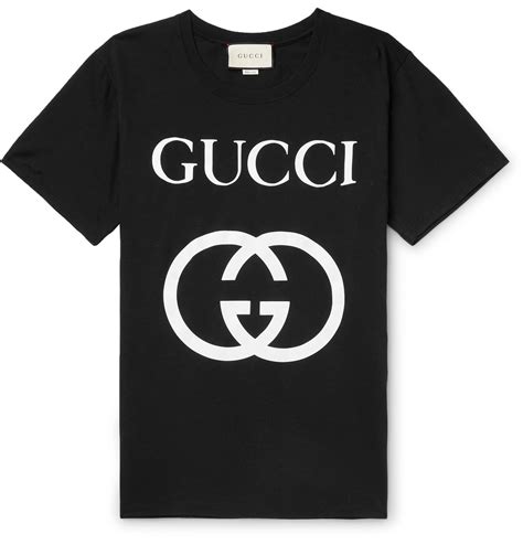 gucci logo t shirt second hand|gucci t shirt men logo.